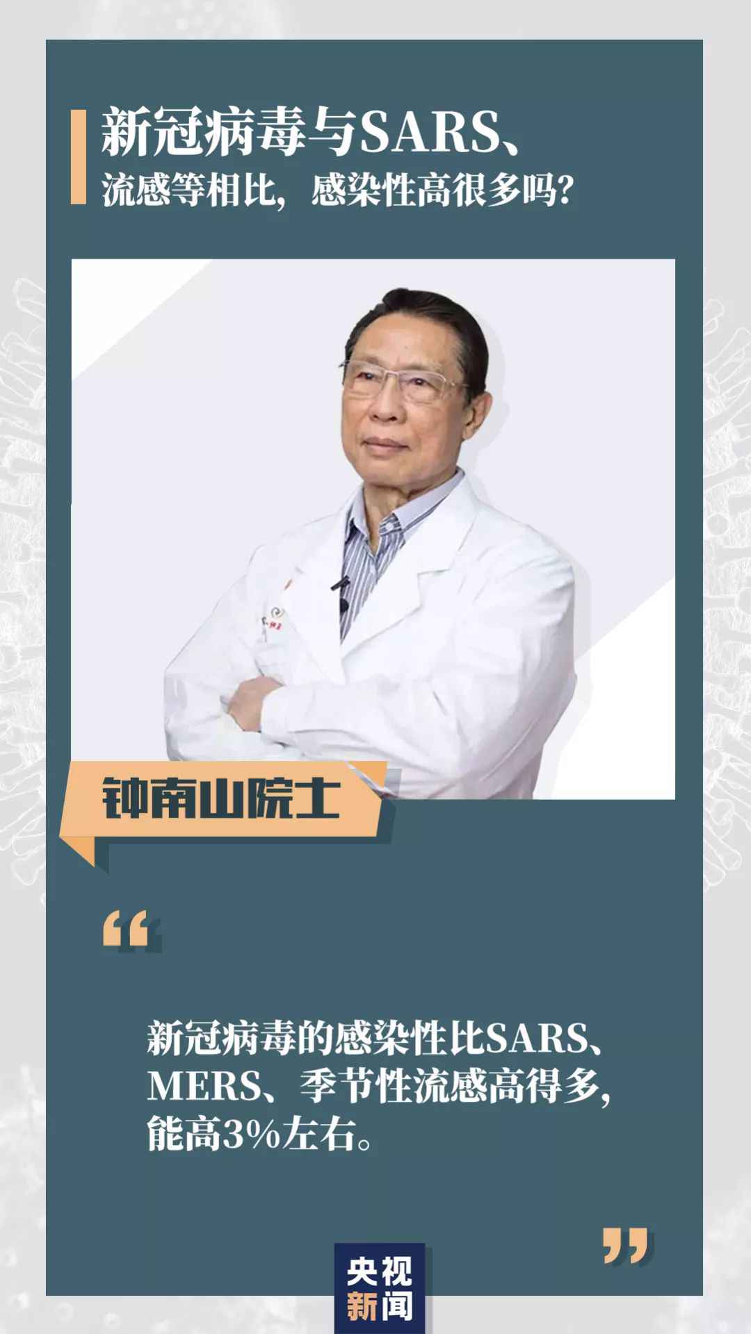 无症状感染者是否有传染性？柳絮会传播新冠病毒吗？钟南山最新回应