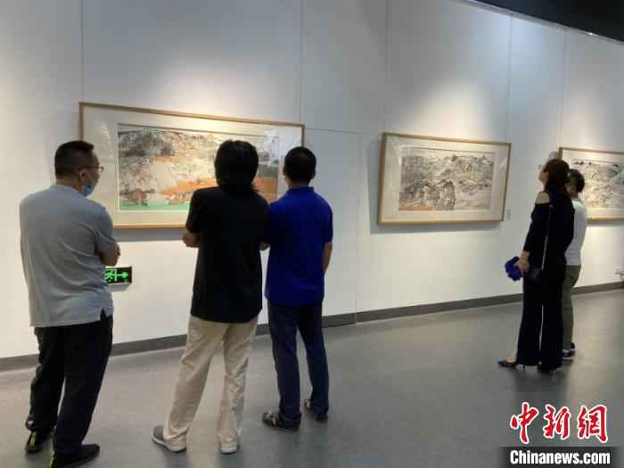 图为展览现场 林洁琪 摄