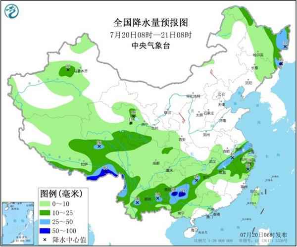 今天南方强降雨暂歇 明起黄淮多地暴雨来袭