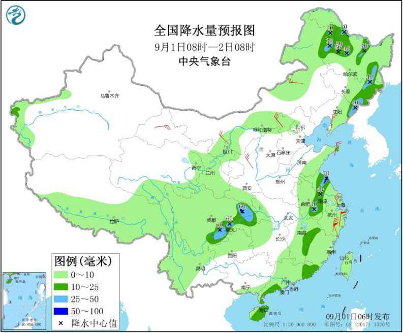 台风“美莎克”将影响东部海域及东北地区