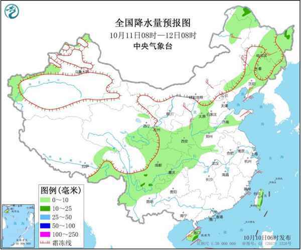 冷空气发威下周多地气温再创新低 东北最低温或跌至冰点