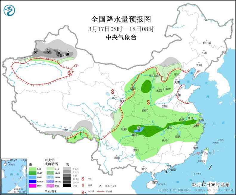 西北华北黄淮等地仍有沙尘 中东部大部地区将迎来降温